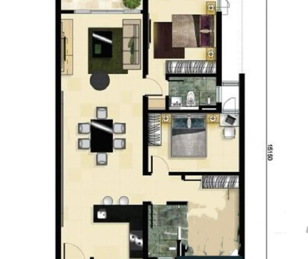 Luxury 3R2B Penthouse The Shore Hotel & Residences Malacca