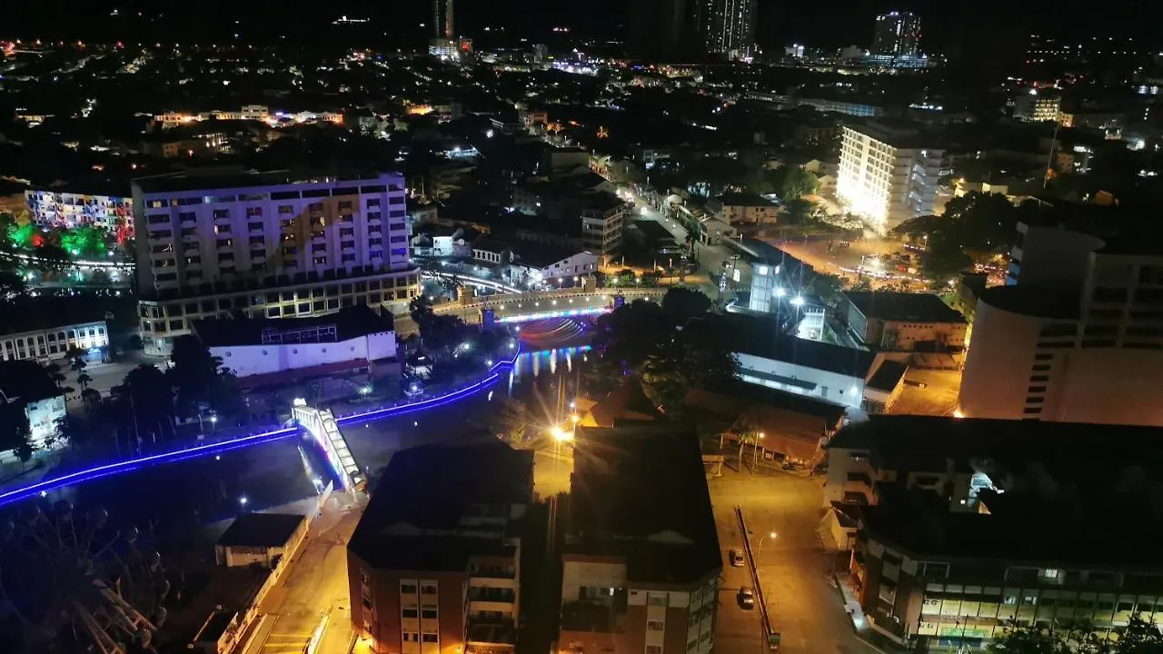 Luxury 3R2B Penthouse The Shore Hotel & Residences Malacca Malesia