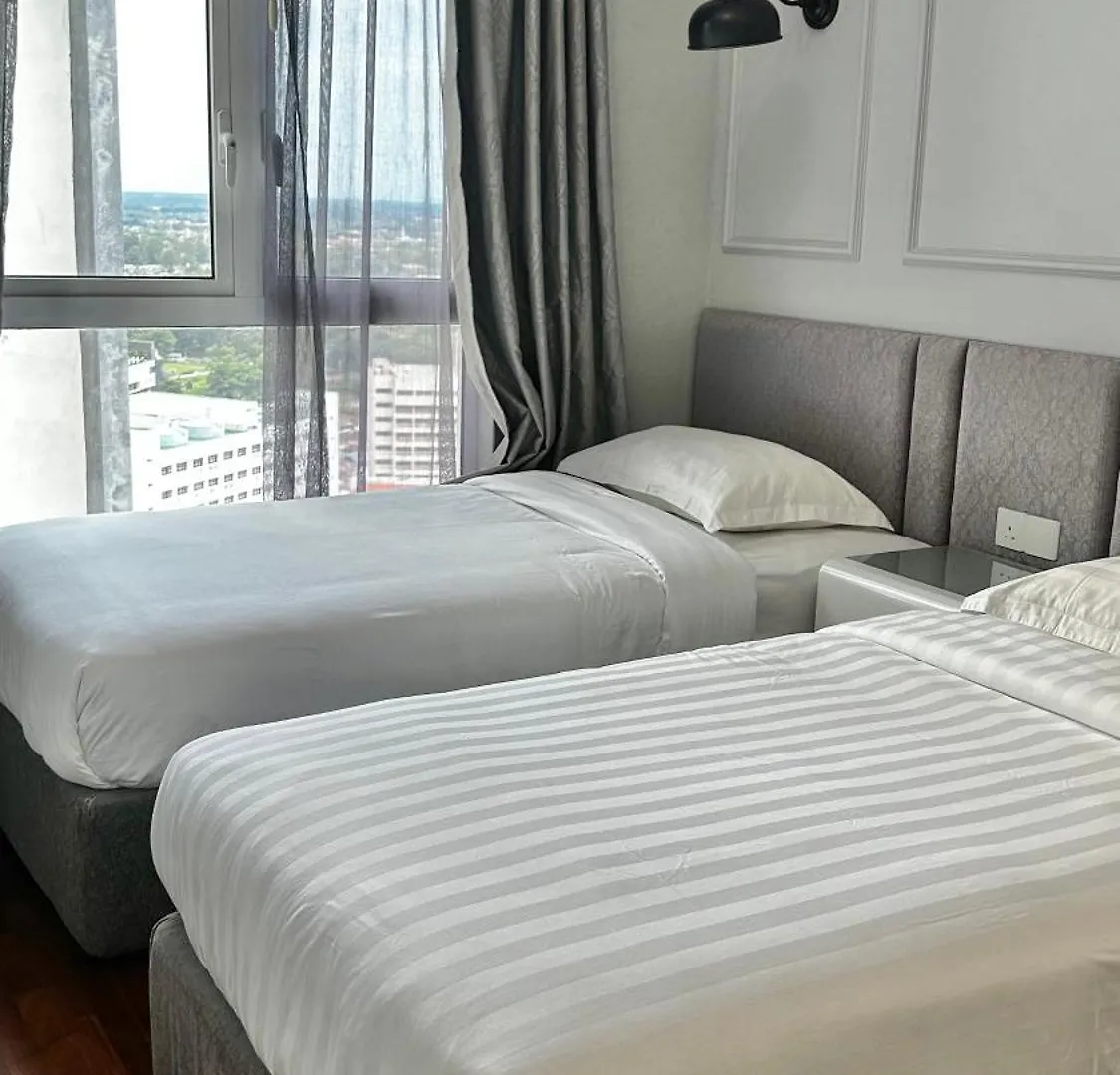 Appartamento Luxury 3R2B Penthouse The Shore Hotel & Residences Malacca Malesia